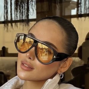 عینک تام فورد دسته طلایی