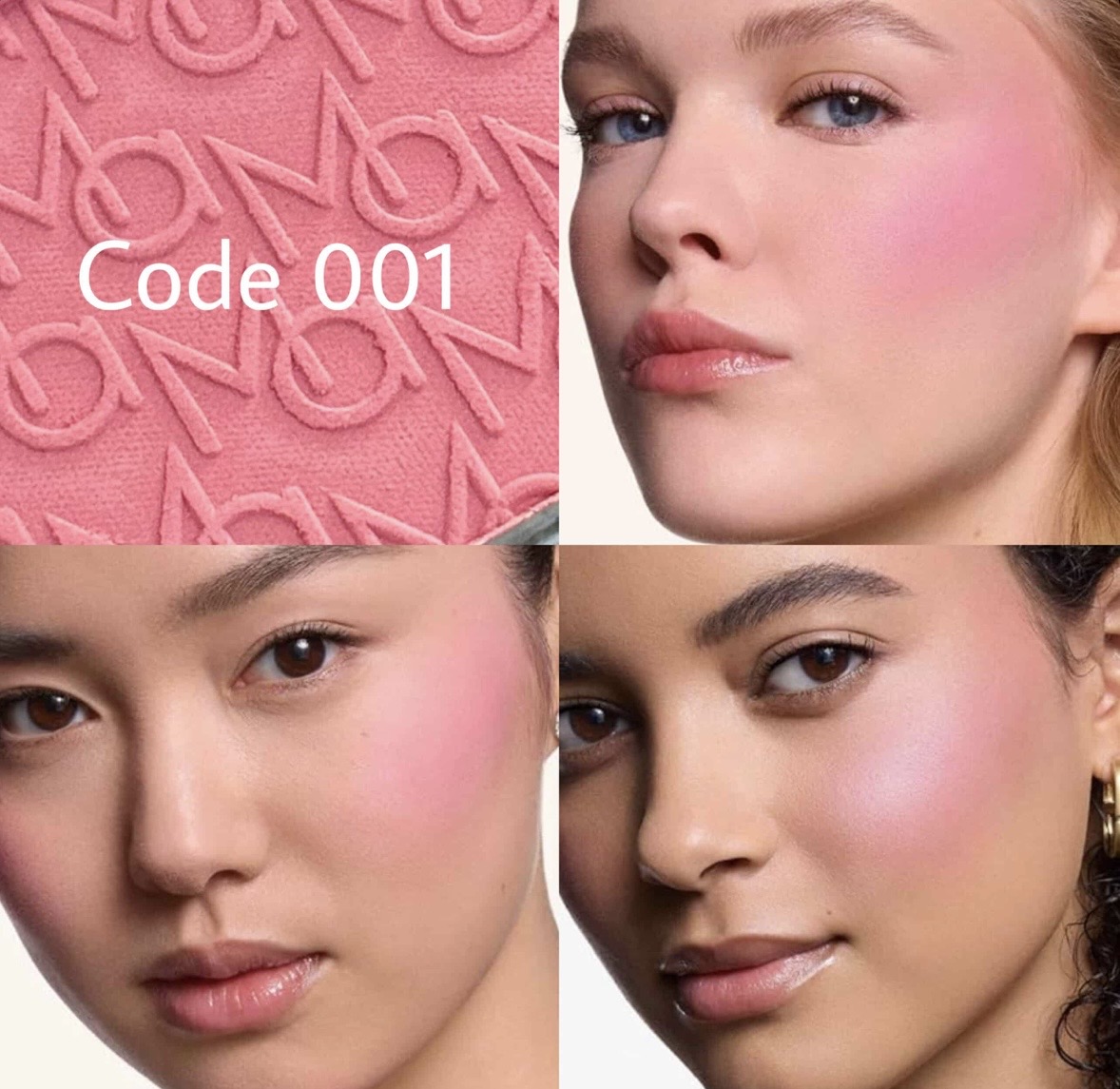 رژگونه پودری mocoallure (طرح دیور)