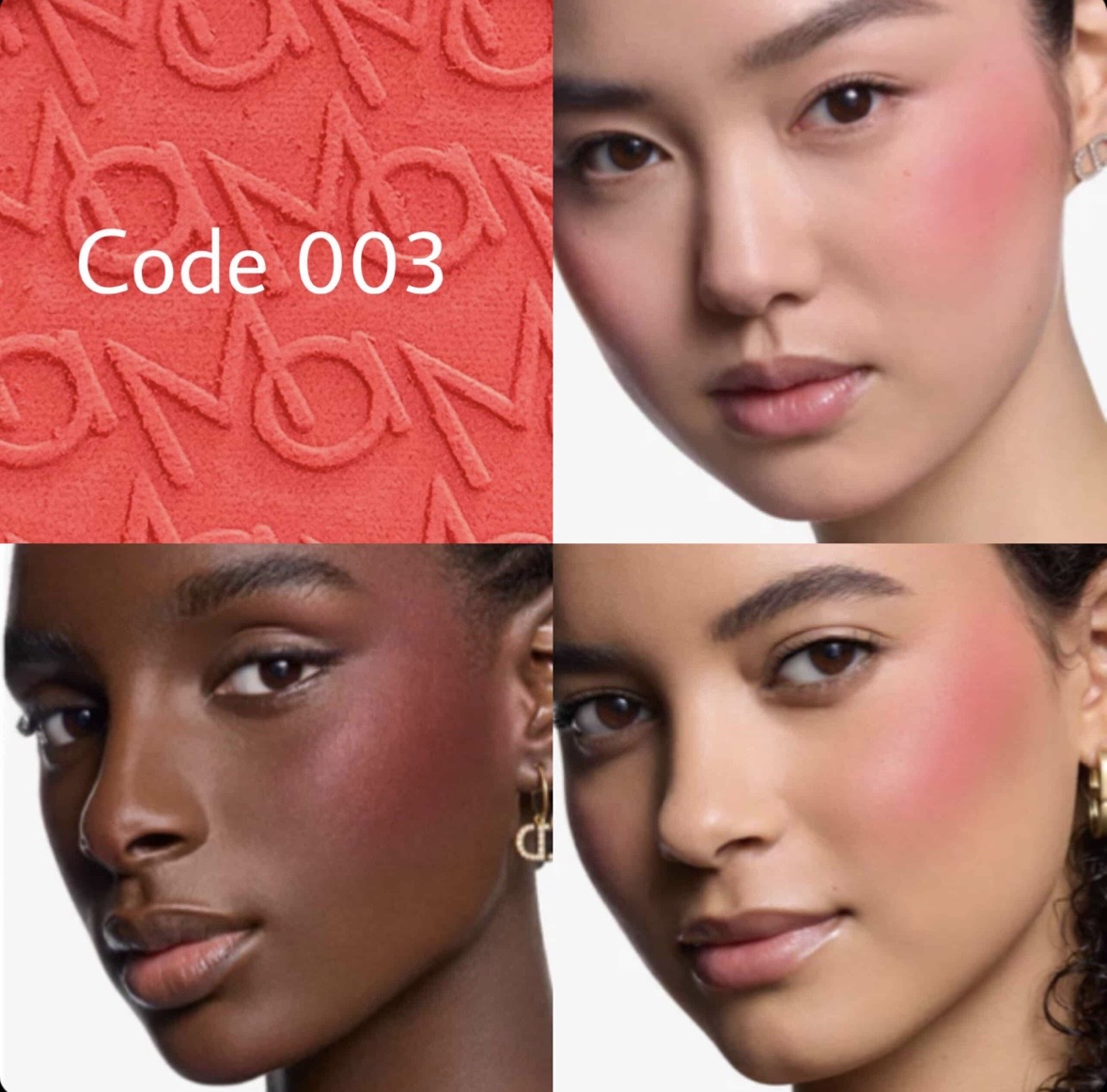 رژگونه پودری mocoallure (طرح دیور)